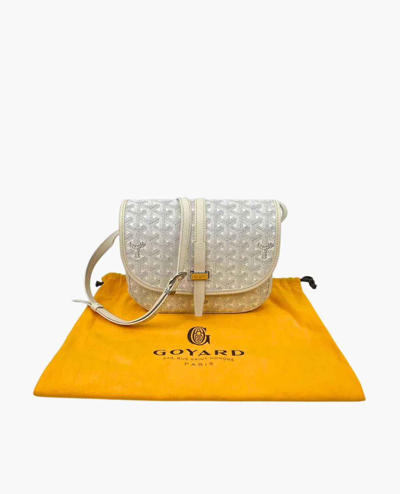 Goyard Belvedere PM White - Image 8