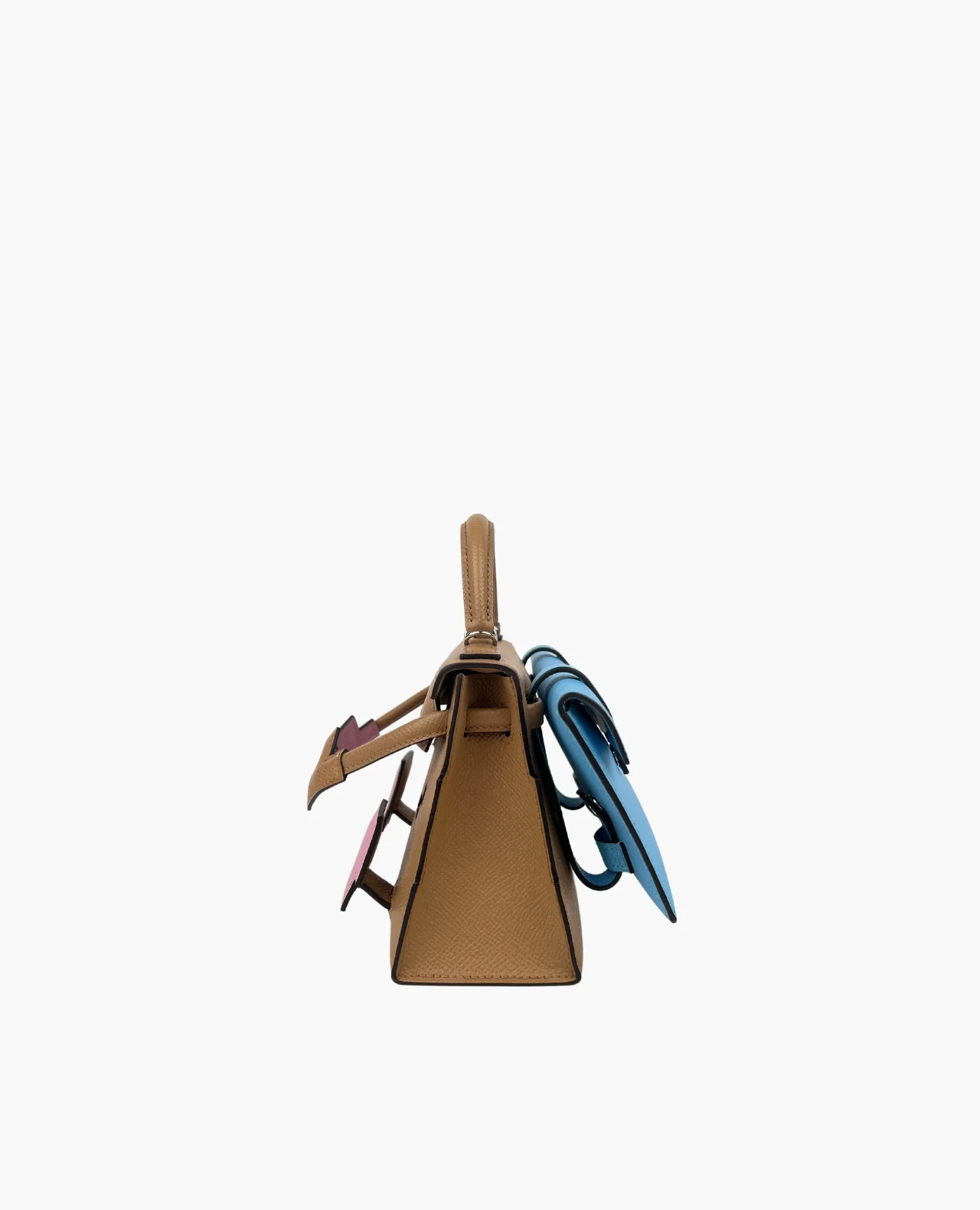 Hermès Kelly Doll Picto Epsom Chai PHW - Image 7
