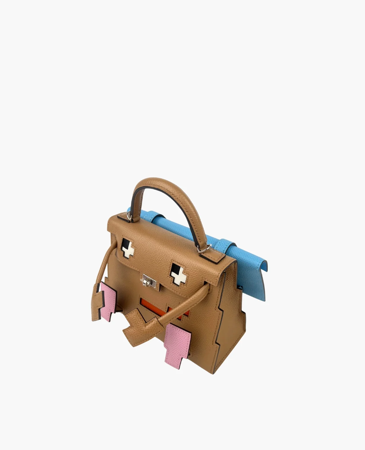 Hermès Kelly Doll Picto Epsom Chai PHW - Image 9