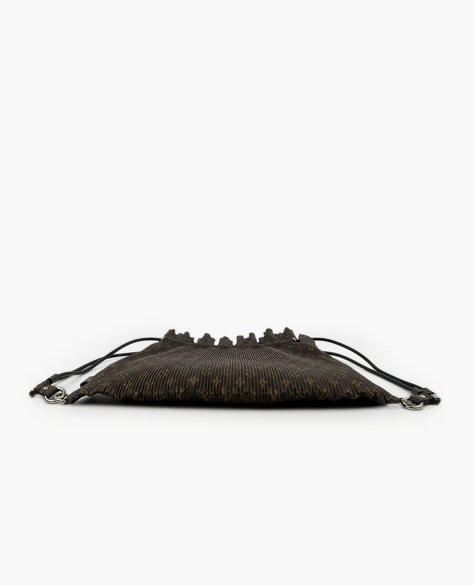 Louis Vuitton Monogram Canvas Pleated Explorer Bag MM - Image 3