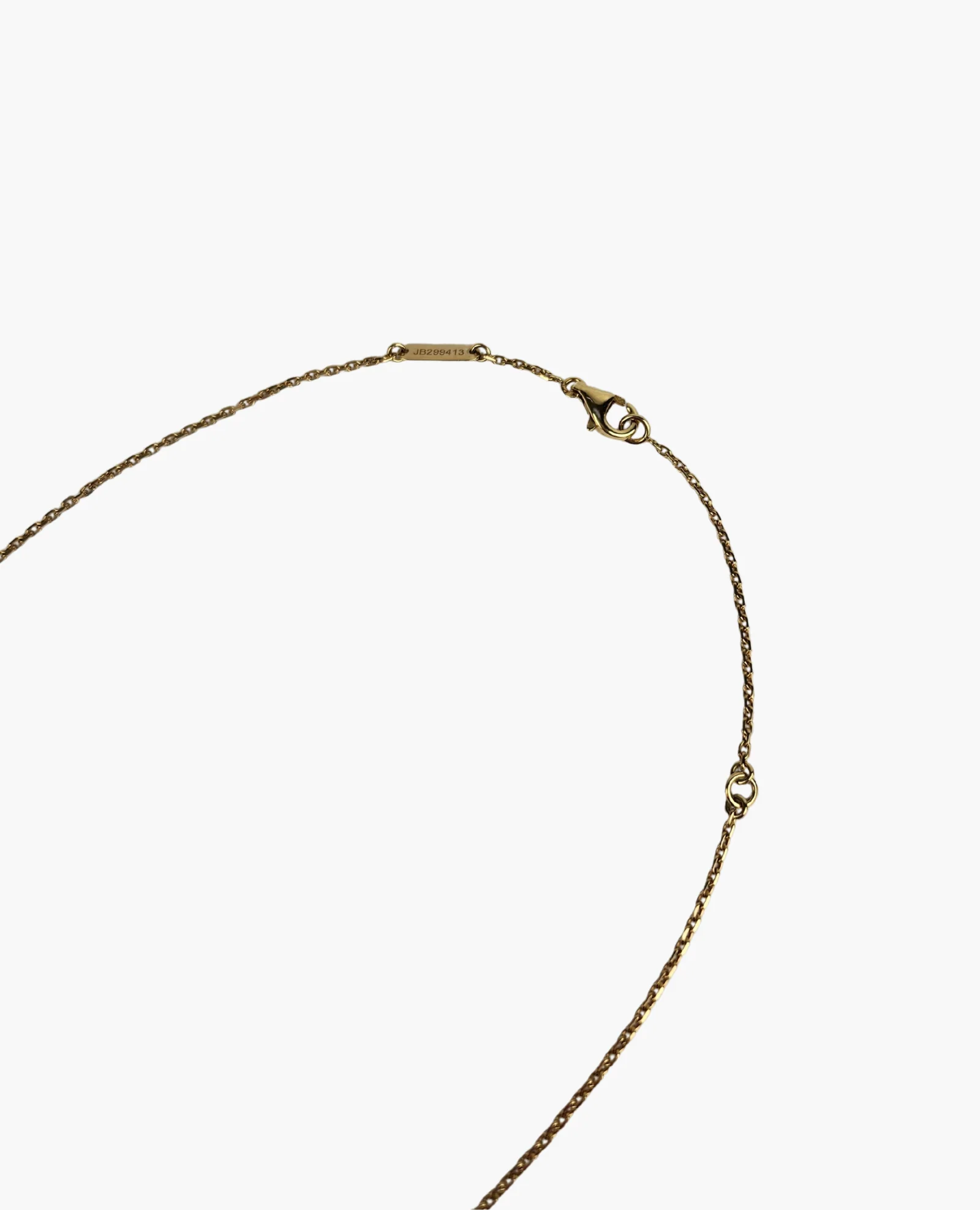 Van Cleef & Arpels Vintage Mother-of-Pearl Necklace Yellow Gold - Image 4